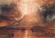 J.M.W. Turner Mount Vesuvius in Eruption France oil painting artist